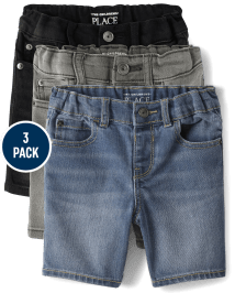Denim shorts toddler boy 2025