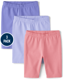 Girls Bike Shorts 3-Pack