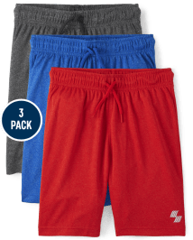 Boys Performance Basketball Shorts 3-Pack