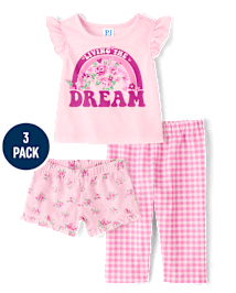 tout-petit, fille Ensemble pyjama 3 pièces Living The Dream