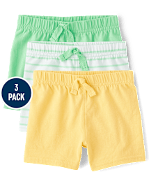 Lot de 3 shorts rayés pour bébé garçon