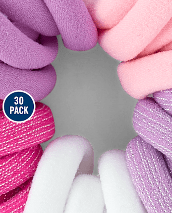 Chouchous pour filles, lot de 30