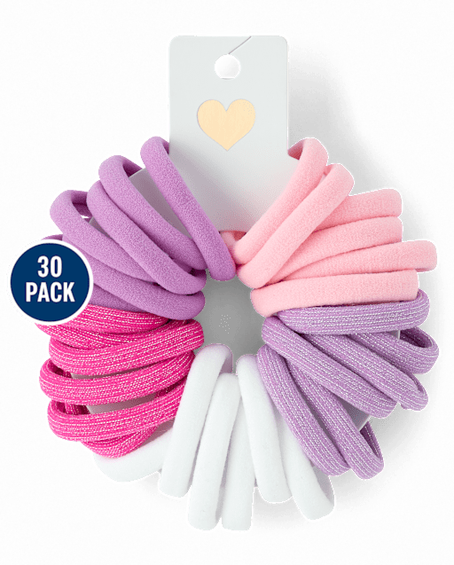 Girls Scrunchie 30-Pack