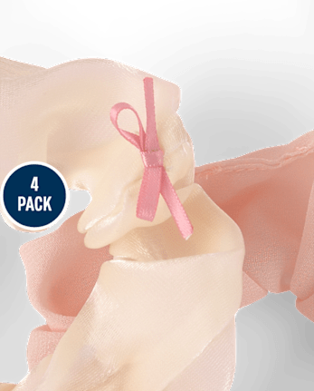 Girls Bow 4-Piece Hair Set - Le Petite Ballet