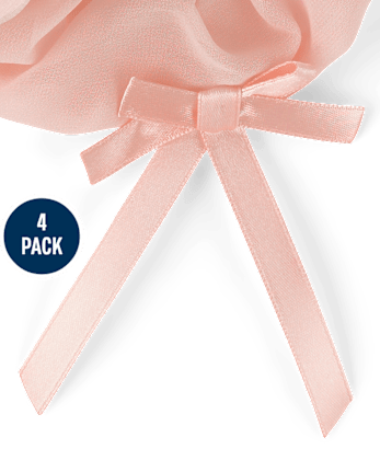 Girls Bow 4-Piece Hair Set - Le Petite Ballet