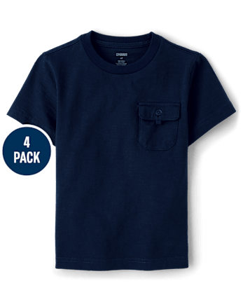 Boys Pocket Top 4-Pack - Little Essentials