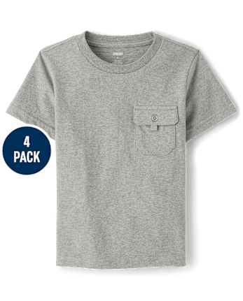 Boys Pocket Top 4-Pack - Little Essentials