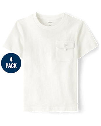 Boys Pocket Top 4-Pack - Little Essentials