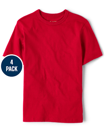 Paquete de 4 camisetas para niño