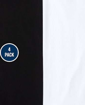 Paquete de 4 tops para bebés y niños pequeños