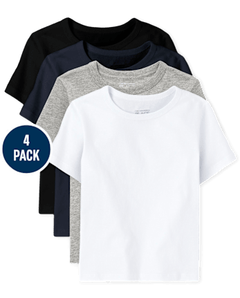 Paquete de 4 tops para bebés y niños pequeños