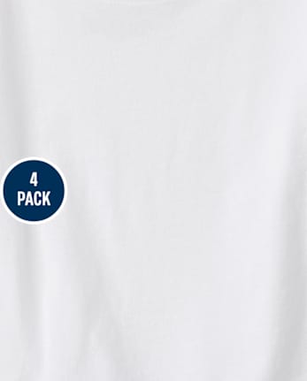 Boys Tee Shirt 4-Pack