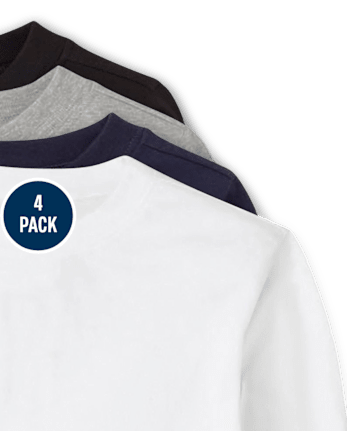 Baby And Toddler Boys Tee Shirt 4-Pack