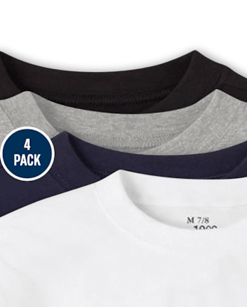 Baby And Toddler Boys Tee Shirt 4-Pack