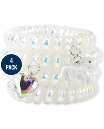 Girls Unicorn Coil Bracelet 3-Pack