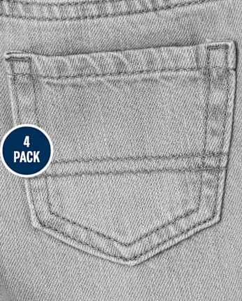 Baby And Toddler Boys Skinny Jeans 4-Pack