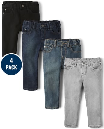 Baby And Toddler Boys Skinny Jeans 4-Pack