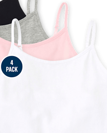 Pack de 4 camisolas para niña