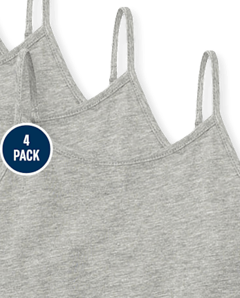 Girls Cami 4-Pack