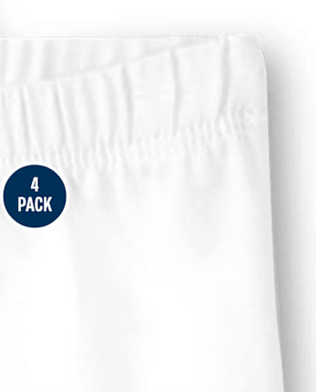 Girls Bike Shorts 4-Pack