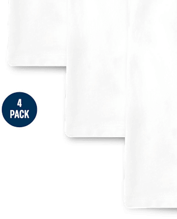 Girls Bike Shorts 4-Pack