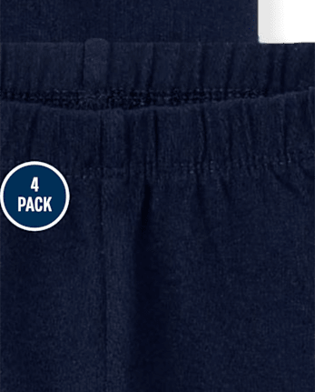 Lot de 4 shorts cyclistes pour filles