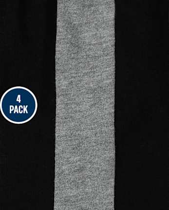 Toddler Boys Side Stripe Shorts 4-Pack