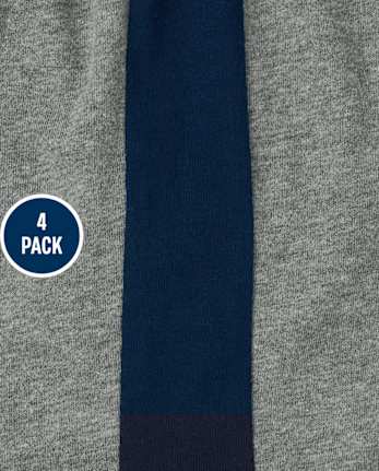 Toddler Boys Side Stripe Shorts 4-Pack