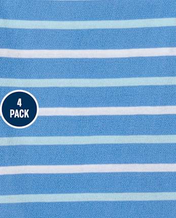 Boys Striped Top 4-Pack