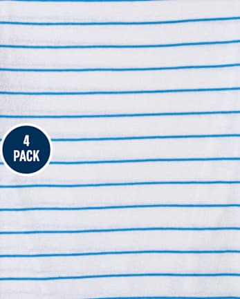 Boys Striped Top 4-Pack