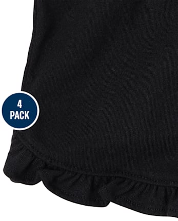 Lot de 4 shorts étoiles pour toute-petite fille