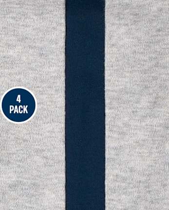 Baby Boys Striped Pants 4-Pack