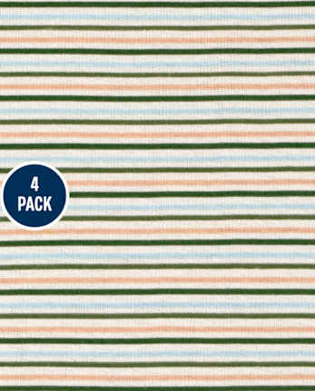 Baby Boys Bear Bodysuit 4-Pack