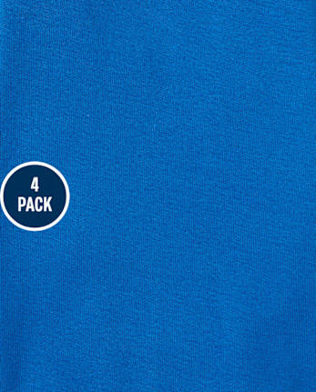 Baby Boys Raglan Bodysuit 4-Pack - MULTI CLR