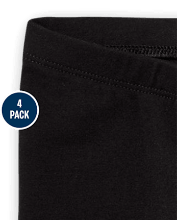 Lot de 4 leggings pour bébés et petites filles