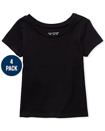 Camisetas Niños pequeños Niña 4-Pack