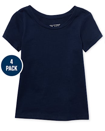 Camisetas Niños pequeños Niña 4-Pack