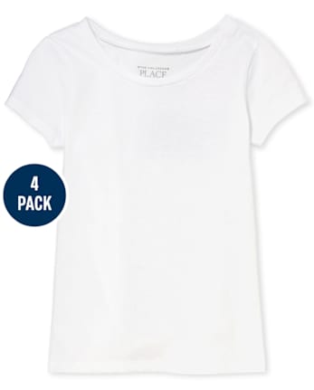 Camisetas Niños pequeños Niña 4-Pack