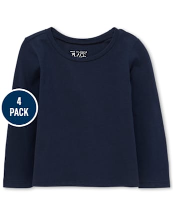 Toddler Girls Tee Shirt 4-Pack