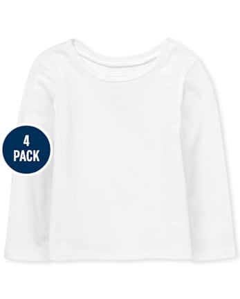 Toddler Girls Tee Shirt 4-Pack