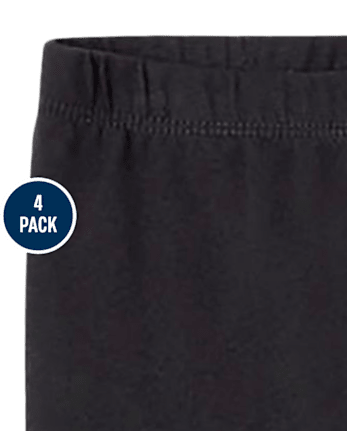 Girls Leggings 4-Pack