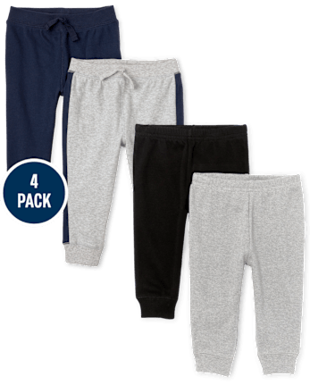 Pack de 4 pantalones deportivos para bebé niño