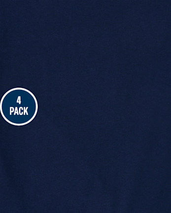 Paquete de 4 camisetas para niño