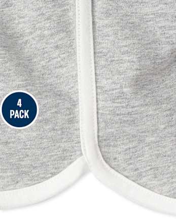 Girls Dolphin Shorts 4-Pack