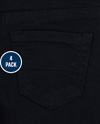 Lot de 4 jeans droits pour garçon