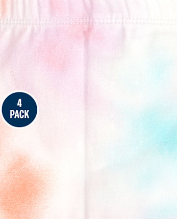 Toddler Girls Print Capri Leggings 4-Pack