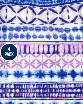 Lot de 4 shorts à volants pour petites filles