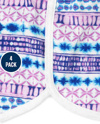 Lot de 4 shorts imprimé dauphins pour filles