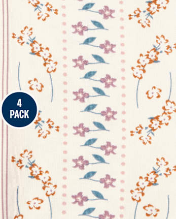 Toddler Girls Cowgirl Leggings 4-Pack