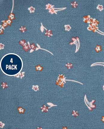 Toddler Girls Cowgirl Leggings 4-Pack